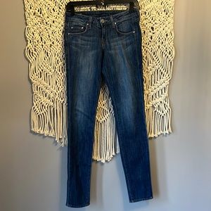 William Rast Kara Skinny Dark Wash Jeans